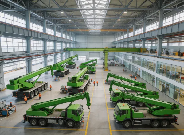 Zoomlion manufacturing facility